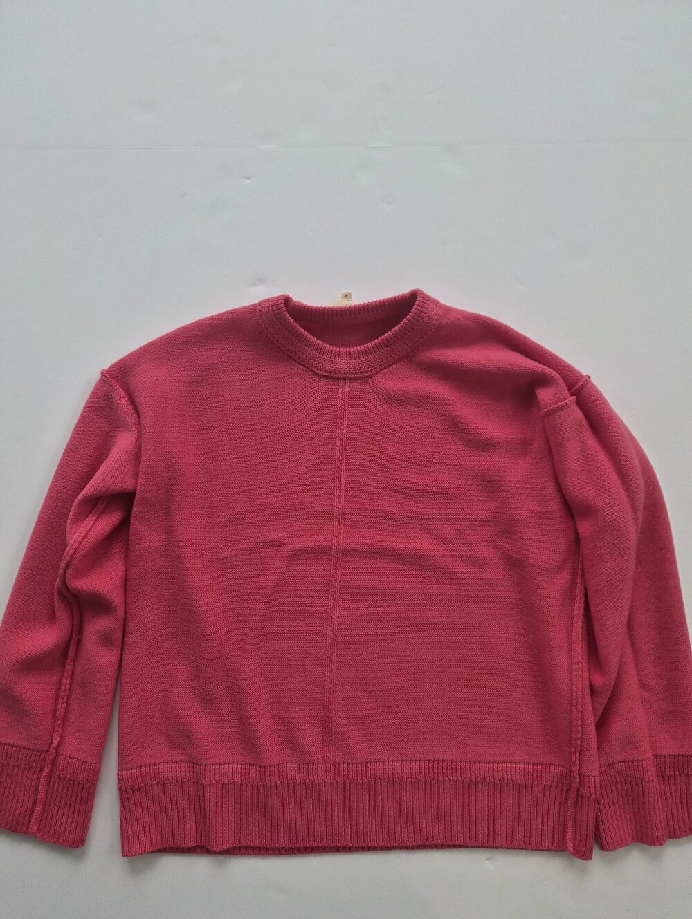 [Sezane] Bastien Jumper in Candy Pink, Size M, 100% Merino Wool, Italy - Picture 9 of 11